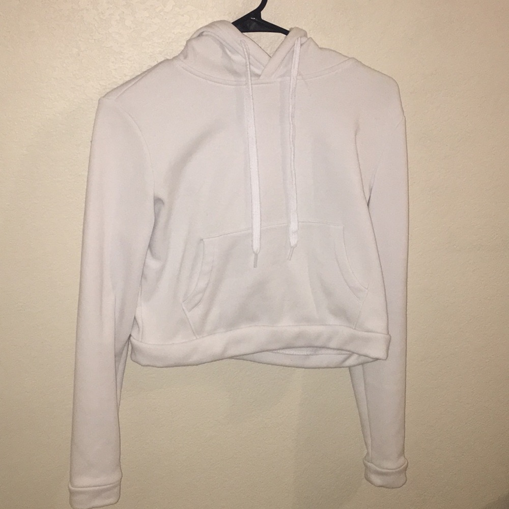 White hoodie